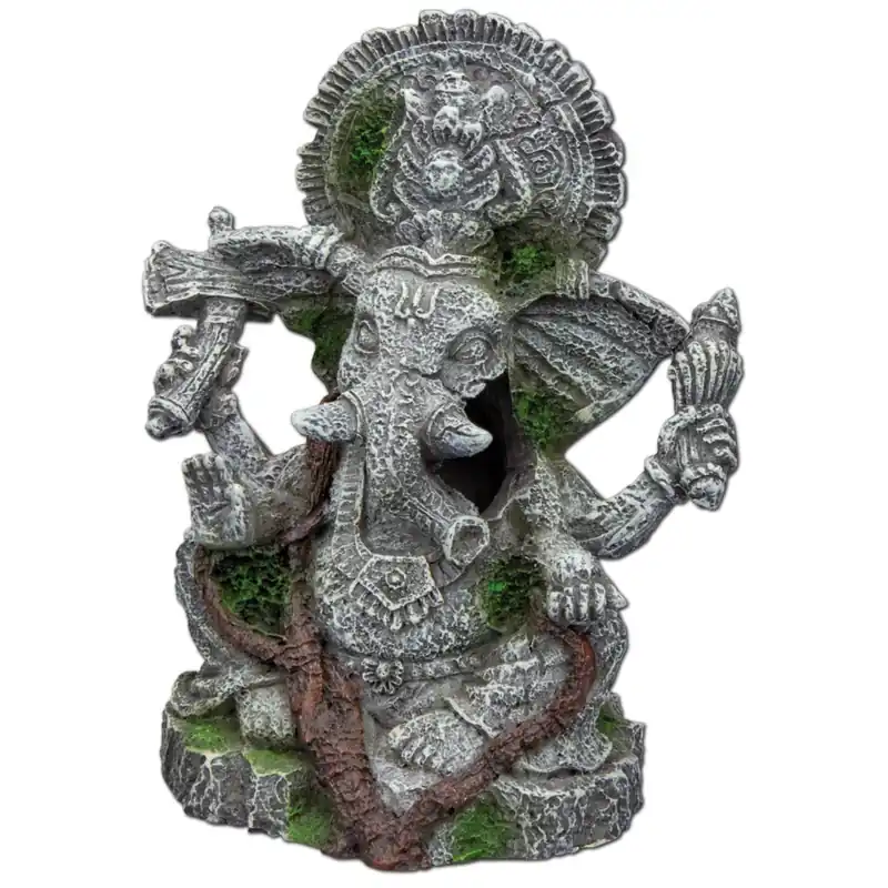 Hobby Ganesha (10x9x12,5 cm)-Aquariumdeko- (Polyresin) Saisonangebot